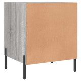 Bedside Cabinets 2 pcs Grey Sonoma 40x40x50 cm Engineered Wood 827593