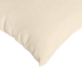 Sofa Pillows 2 pcs Beige 80 x 80 cm Fabric 42014074
