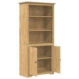 Bookcase BODO Honey Brown 82 x 40 x 173 cm Engineered Wood 42023479
