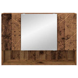 Mirror Cabinet Old Wood 80 x 17 x 55 cm Engineered Wood 883362