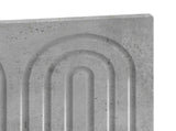 Wall-Mounted Headboard ALKMAAR Concrete Grey Engineered Wood 896308