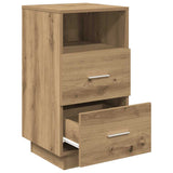 ZNTS Bedside Cabinets 2 pcs with 2 Drawers Artisan Oak 36x36x68 cm 858595