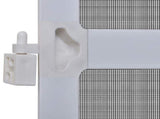 White Hinged Insect Screen for Doors 100 x 215 cm 141563