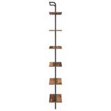 Bookshelf Old Wood 60 x 24 x 203 cm Engineered wood 879975