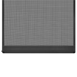 Hinged Insect Screen for Doors Anthracite 120x240 cm 148714