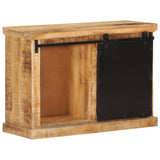Sideboard 80x30x55 cm Solid Rough Wood Mango 355844