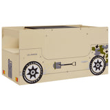 3 Piece Kids Table and Chair Set Off-road Car Design MDF 10406