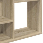 Room Divider/Book Cabinet Sonoma Oak 100x24x140 cm Engineered Wood 800444