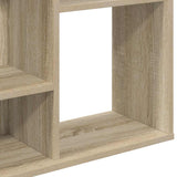 Room Divider/Book Cabinet Sonoma Oak 100x24x140 cm Engineered Wood 800444
