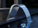 Pool Fountain Silver 47 x 31 x 60 cm Stainless Steel 42039239