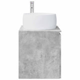 Wall-Mounted Sink Vanity Concrete Grey 49.5 x 44.5 x 66 cm 890455