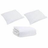 Duvet Set with Pillow 3 pcs White Down Feather 3377046
