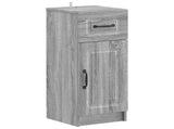 2 Piece Bathroom Cabinet Set UTRECHT Grey Sonoma 3417735