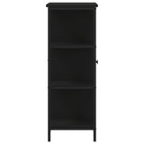 Sideboard Black 70x30x80 cm Engineered Wood 835489