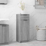 Bathroom Cabinet Grey Sonoma 32x34x90 cm Engineered Wood 817058
