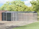 Bird Cage Anthracite 645 x 310 x 247 cm Galvanised Steel 3325163