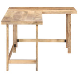 Desk 180x120x76 cm Solid Mango Wood 247905