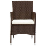 Garden Bistro Set Brown 3095906