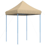 ZNTS Foldable Party Tent Pop-Up Beige 200x200x306 cm 4004983