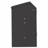 Rabbit Feeder Black 33.5 x 25.5 x 45.5 cm Cold-Rolled Steel 874591