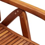 Reclining Garden Chairs 6 pcs 56x72x107 cm Solid Wood Acacia 3214478