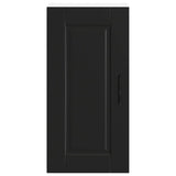Kitchen Wall Cabinet Porto Black Engineered Wood 854018