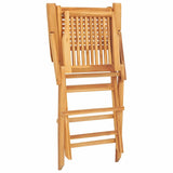 Folding Chairs 2 pcs 55x62x90 cm Solid Wood Teak 362762