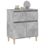 Sideboard Concrete Grey 60x35x70 cm Engineered Wood 819680
