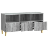 TV Cabinet Grey Sonoma 102 x 34.5 x 50 cm Engineered Wood 894681