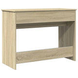 Dressing Table with Mirror Sonoma Oak 100x45x76 cm 840697