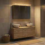 Bathroom Furniture Set 4 pcs Sonoma Oak 3406737