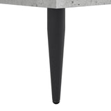 Bed Frame without Mattress Concrete Grey 200x200 cm 832217
