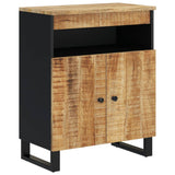 Sideboard with 2 Doors 60x33x75 cm Solid Wood Mango 352913