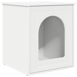 Cat House White 53 x 52 x 62 cm Engineered Wood 8000707