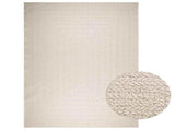Rug ZIZUR Cream 240x340 cm Jute Look Indoor and Outdoor 4010370