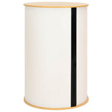 Trade Show Counter Light Brown and White 60 x 93 cm 42046605