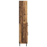 Highboard Old Wood 69.5 x 32.5 x 180 cm Engineered Wood 3415645
