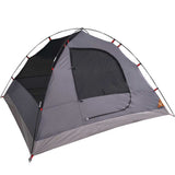 Camping Tent Dome 6-Person Orange Waterproof 94414