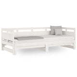 Pull-out Day Bed without Mattress White 2x cm 820323