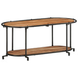 TV Cabinet 100x42x40 cm Solid Wood Acacia 4013489