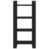 Book Cabinet/Room Divider Black 60x35x125 cm Solid Wood 813888