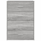 Sideboards 2 pcs Grey Sonoma 60x31x84 cm Engineered Wood 3276586