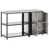 Kitchen Storage Set HATTEM 2 pcs Silver Stainless Steel 3392663