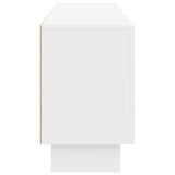 TV Cabinet High Gloss White 150 x 31 x 50 cm Engineered Wood 893999