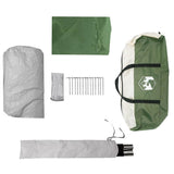 Family Tent Cabin 6-Person Green Waterproof 4100667