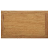 Magazine Table 45x27x42 cm Solid Oak Wood 289184