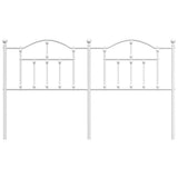 Metal Replace Headboard White 160 cm 353523
