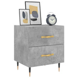 Bedside Cabinets 2 pcs Concrete Grey 40x35x47.5 cm Engineered Wood 827269