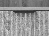 Bathroom Cabinet with Drawer Grey Sonoma 31.5 x 33 x 190 cm 883410