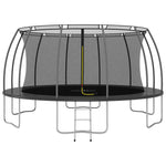 ZNTS Trampoline Set Round 488x90 cm 150 kg 92953